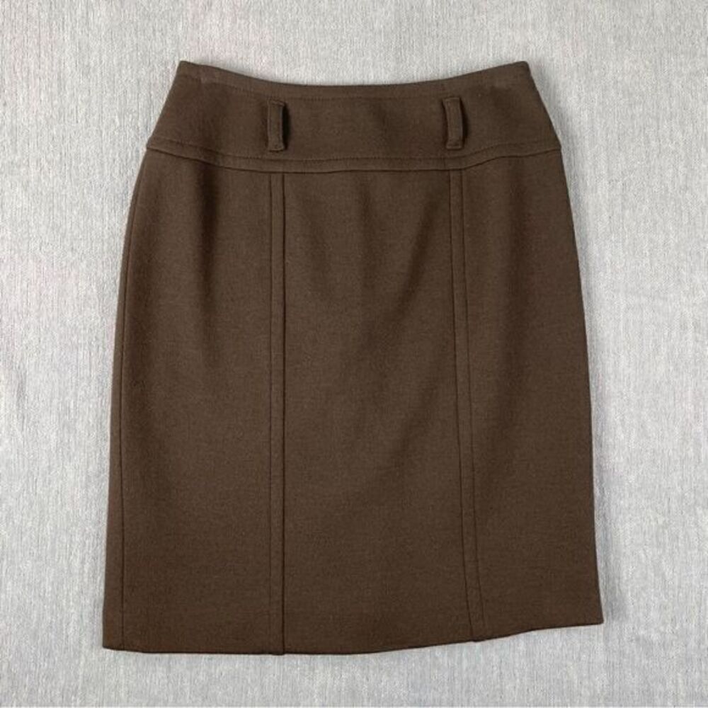 Carlisle Vintage Fully Lined Brown Wool Skirt Women’s Size 0